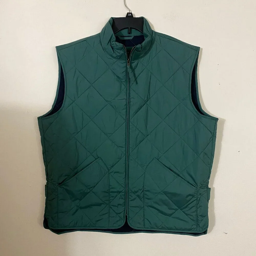 J. Crew Quilted Walker Vest M